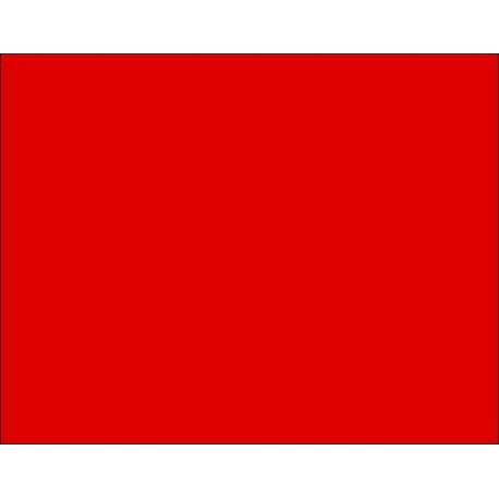 Toile cirée rectangulaire imprimée rouge, dim. 250x140 cm en PVC